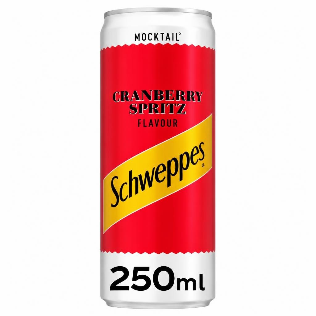 Schweppes Mocktail Cranberry Spritz 250ml