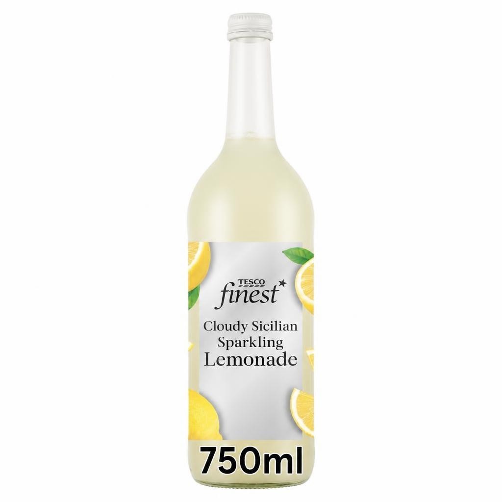 Tesco Finest Cloudy Sicilian Sparkling Lemonade 750ml