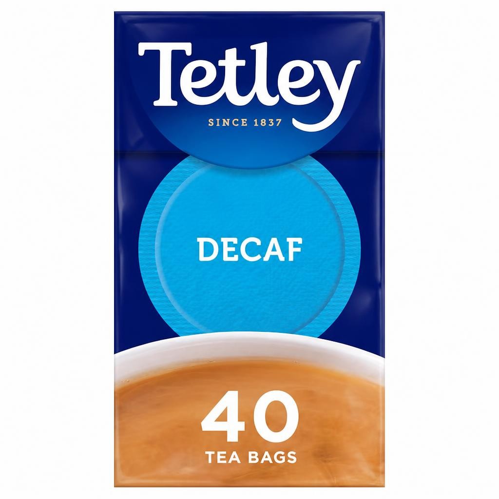 Tetley Decaffeinated Tea Bags 40'S 125G