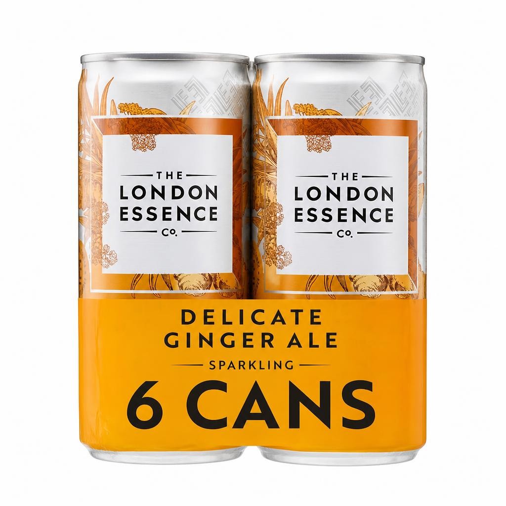 London Essence Delicate Ginger Ale 6 X 150Ml