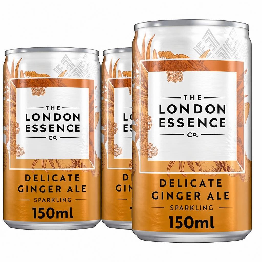London Essence Delicate Ginger Ale 6 X 150Ml