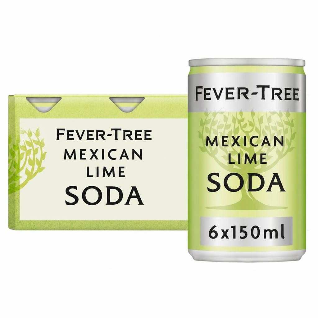 Fever-Tree Mexican Lime Soda 6x150ml