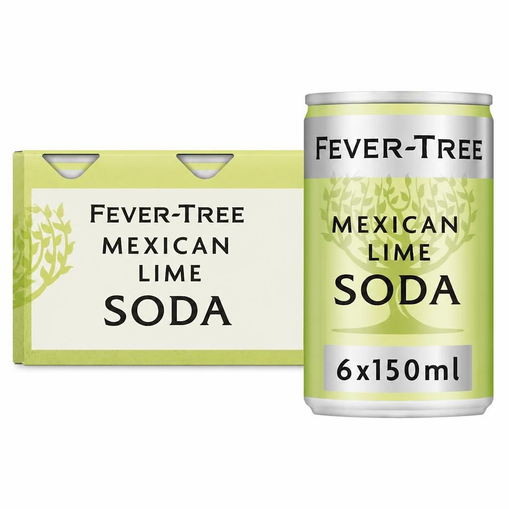 Fever-Tree Mexican Lime Soda 6x150ml