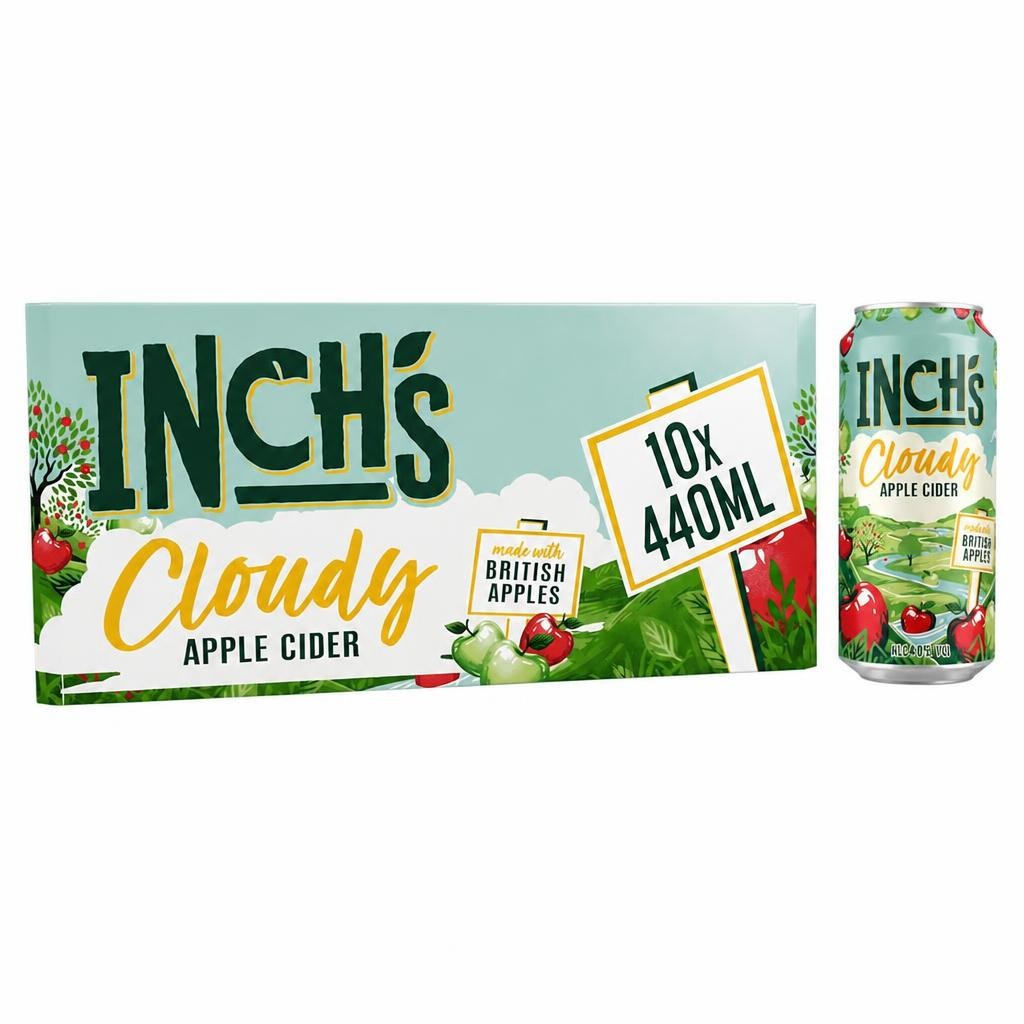 Inch's Cloudy Apple Cider Can 10x440ml