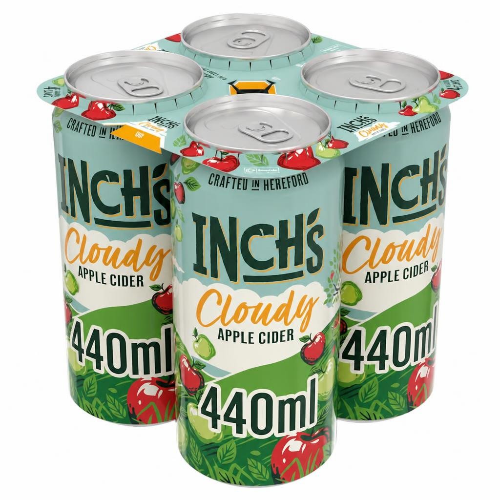 Inch's Cloudy Apple Cider Can 4x440ml