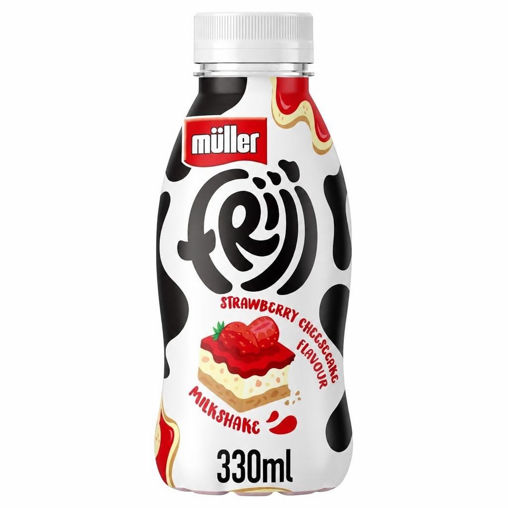 Müller Frijj Strawberry Cheesecake Flavour Milkshake 330ml