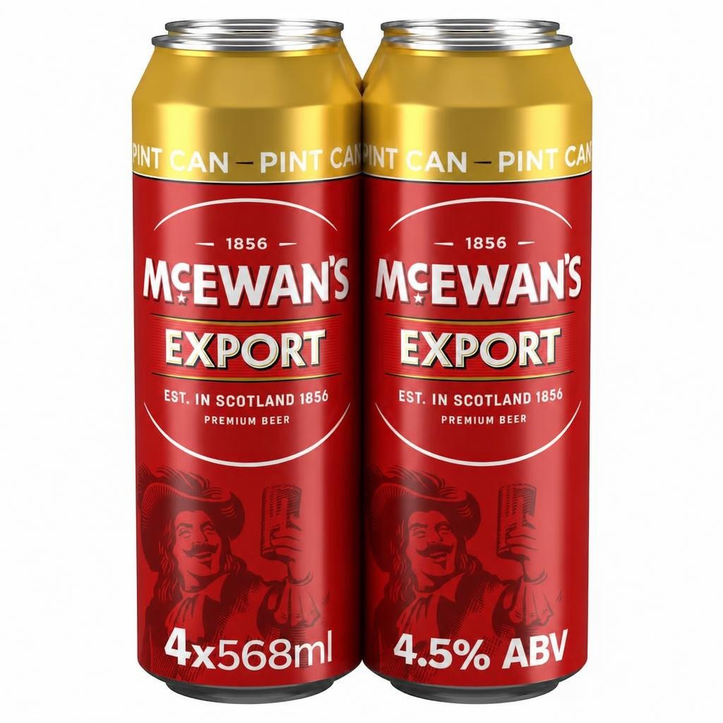 McEwan’s Export Ale Beer 4x568ml
