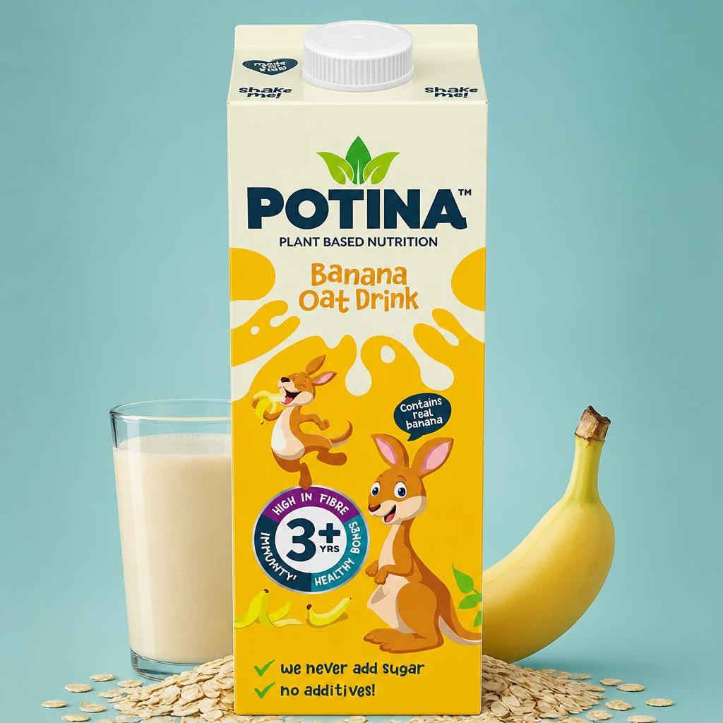 POTINA Banana Oat drink 1 Litre