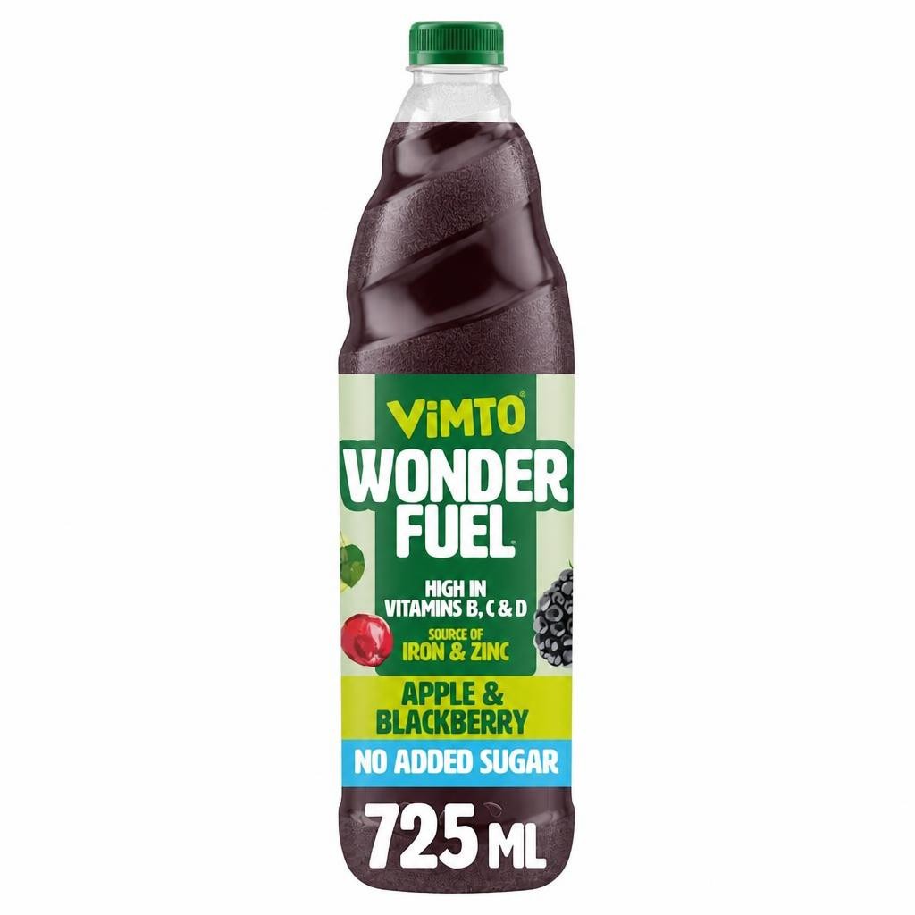 Vimto Wonderfuel Apple & Blackberry Squash 725ml
