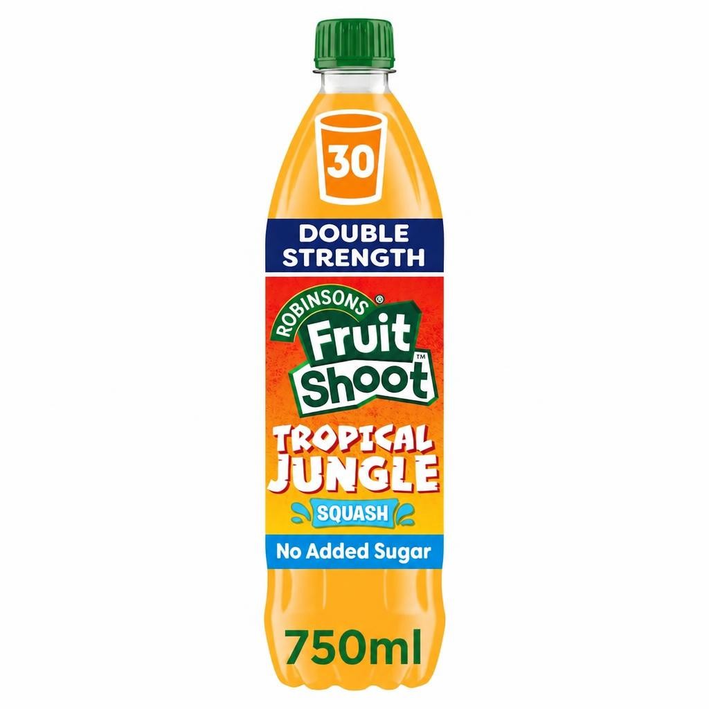 Fruit Shoot Double Strength Tropical Jungle No Added Sugar Squash 750ml