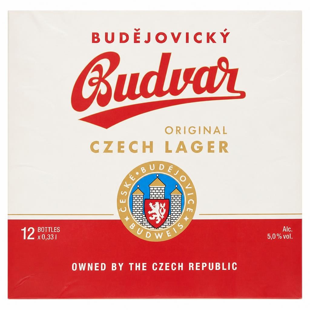 Budweiser Budvar 12X330ml