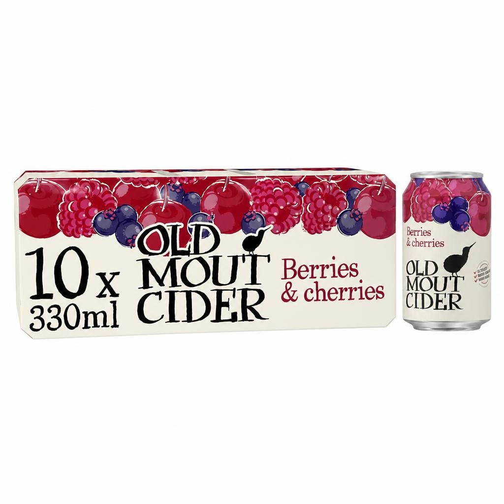 Old Mout Cider - Berries & Cherries 10 x 330ml