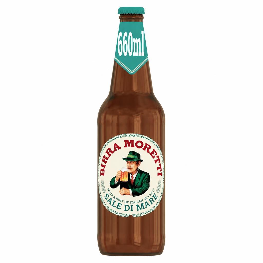 Birra Moretti Sale Di Mare Lager Beer 660ml