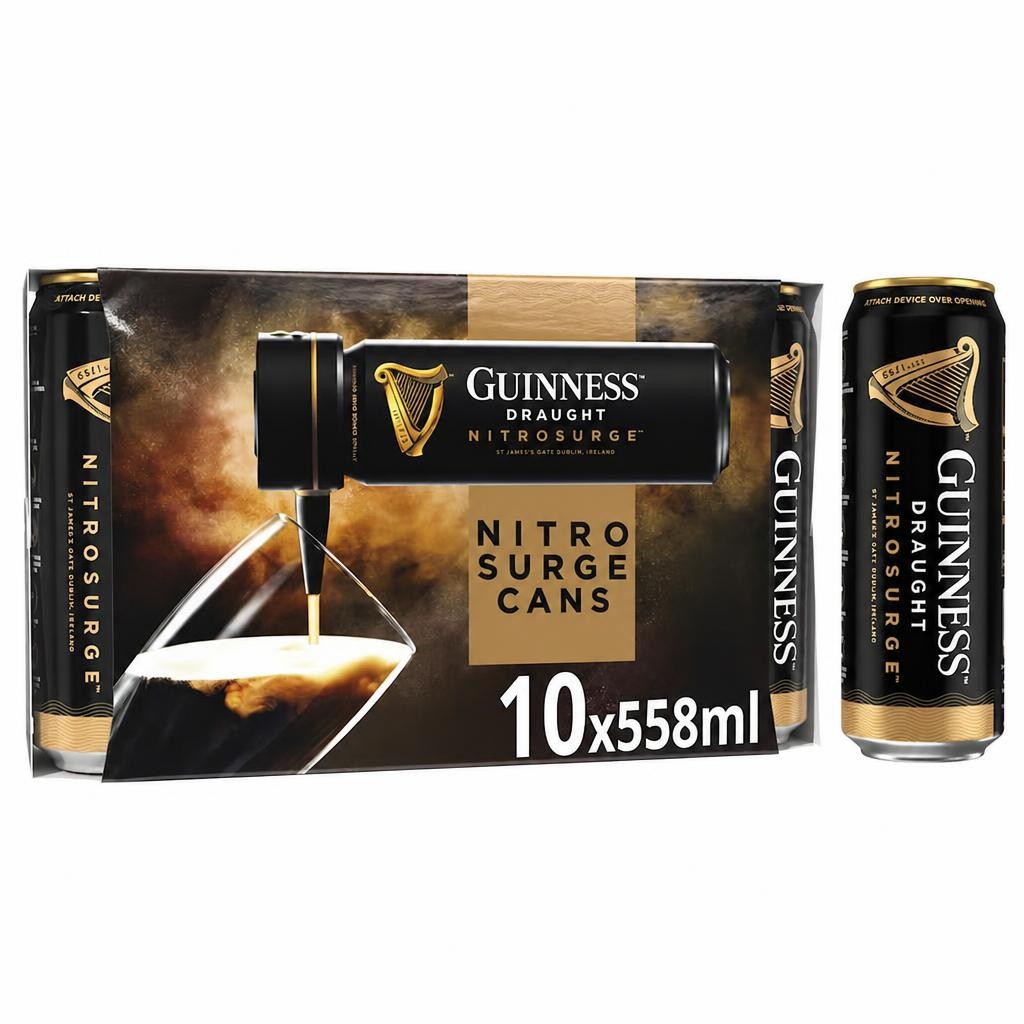 Guinness Draught Nitrosurge 10 X 558Ml