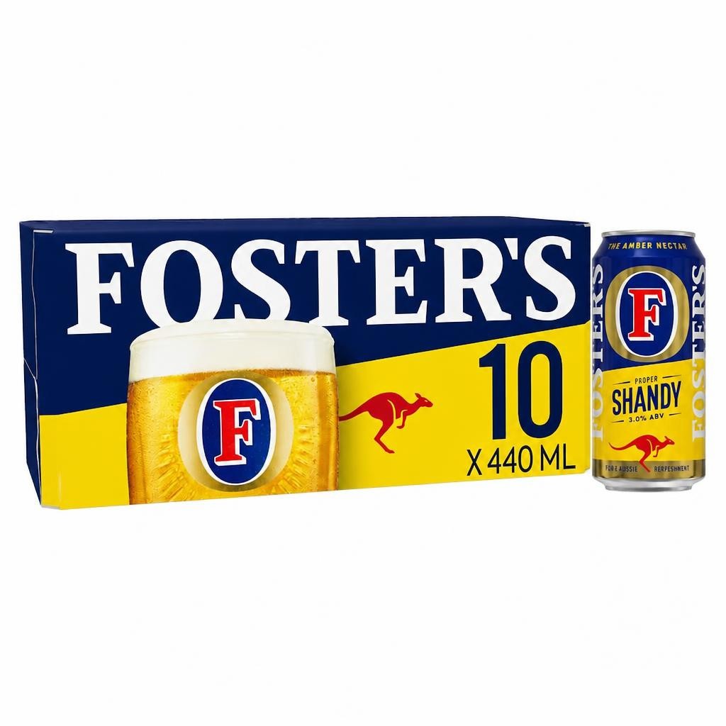 Foster's Proper Shandy 10 x 440ml