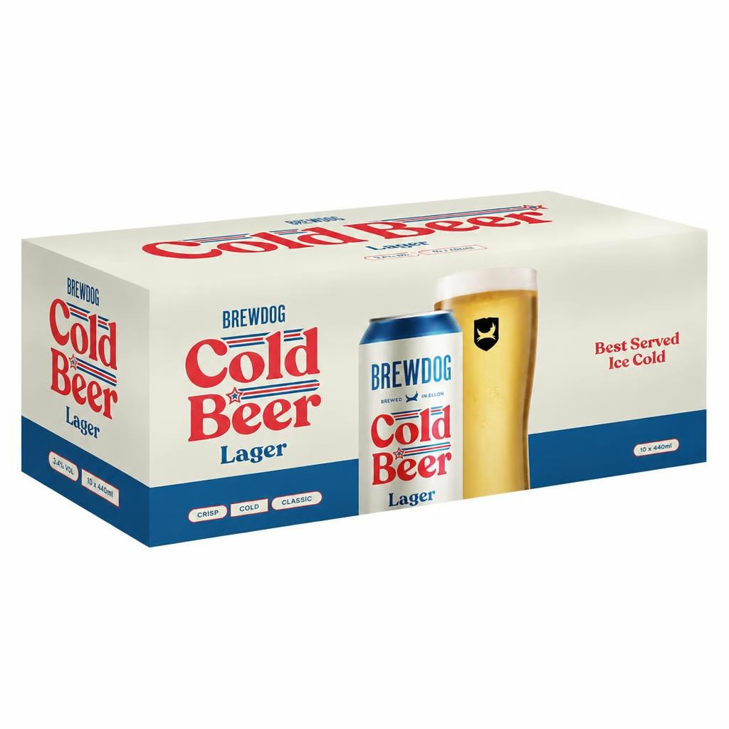 BrewDog Cold Beer 10 x 440ml