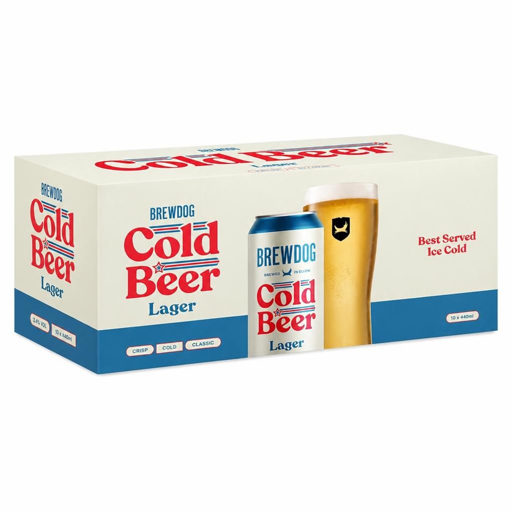 BrewDog Cold Beer 10 x 440ml