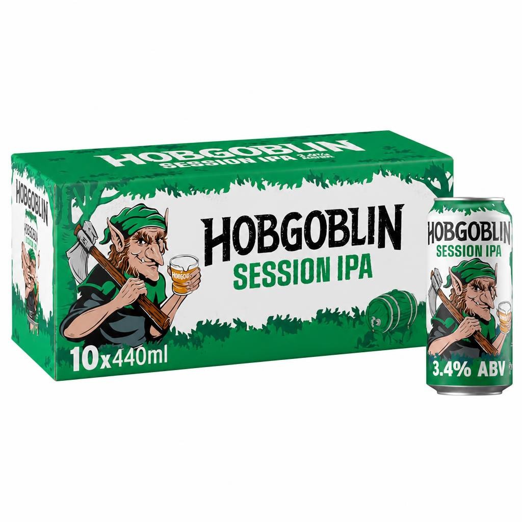 Hobgoblin Session IPA Ale Beer 10 x 440ml