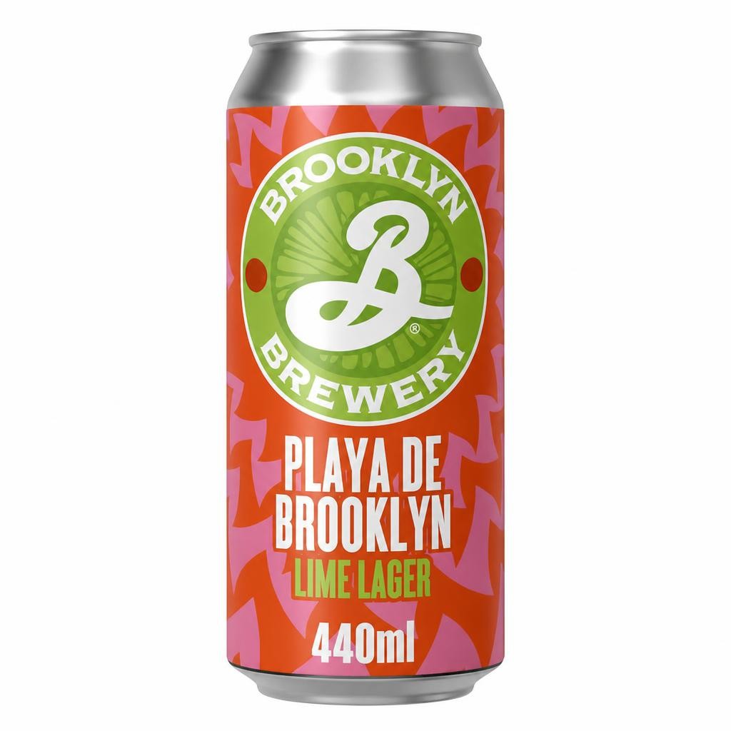 Brooklyn Brewery Playa de Brooklyn Lime Lager Beer Can 440ml