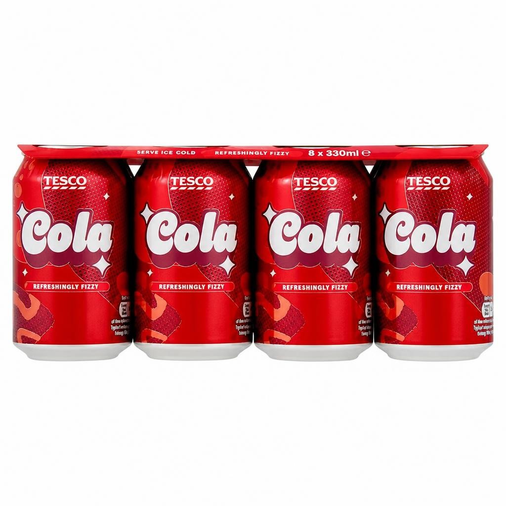 Tesco Classic Cola 8 x 330ml