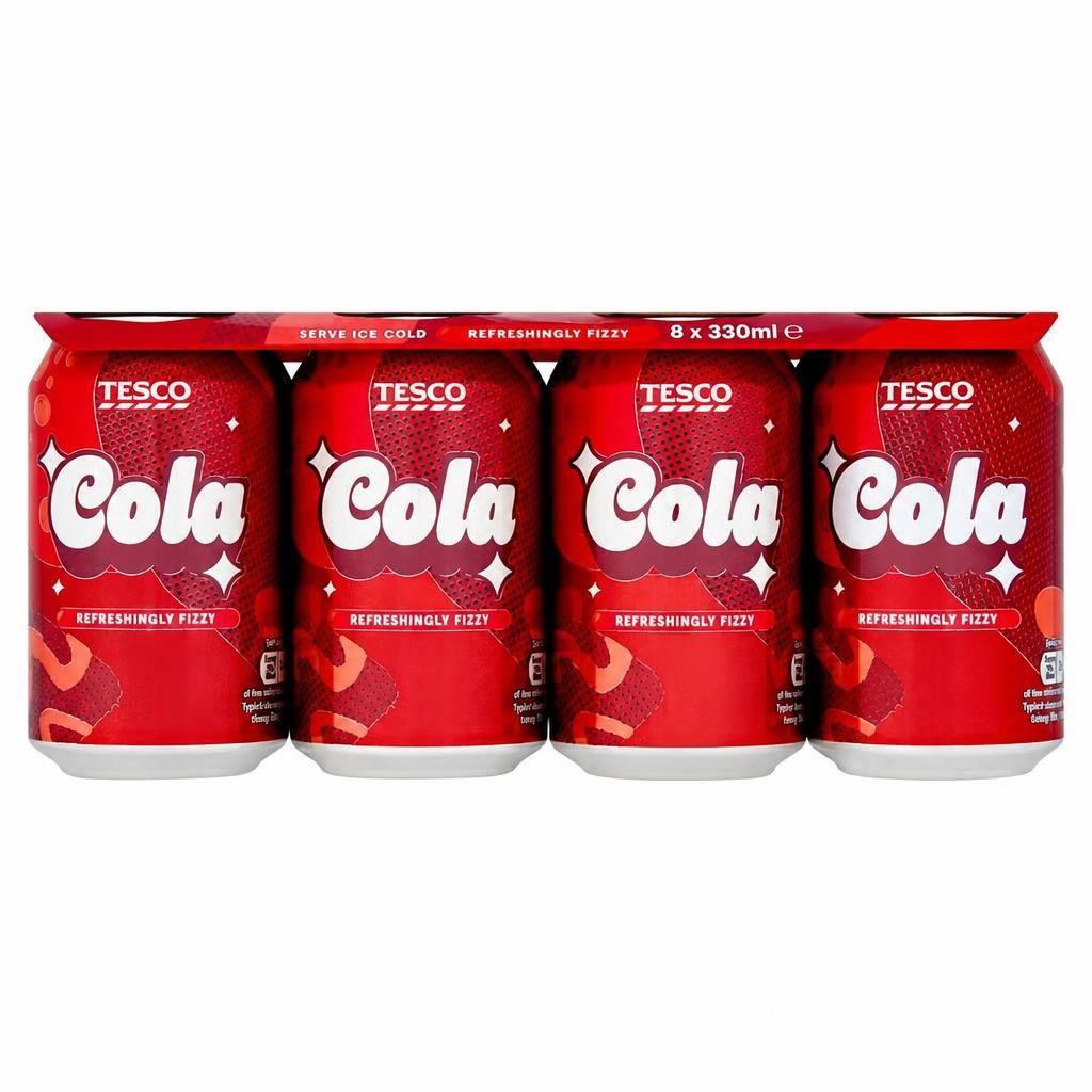 Tesco Classic Cola 8 x 330ml