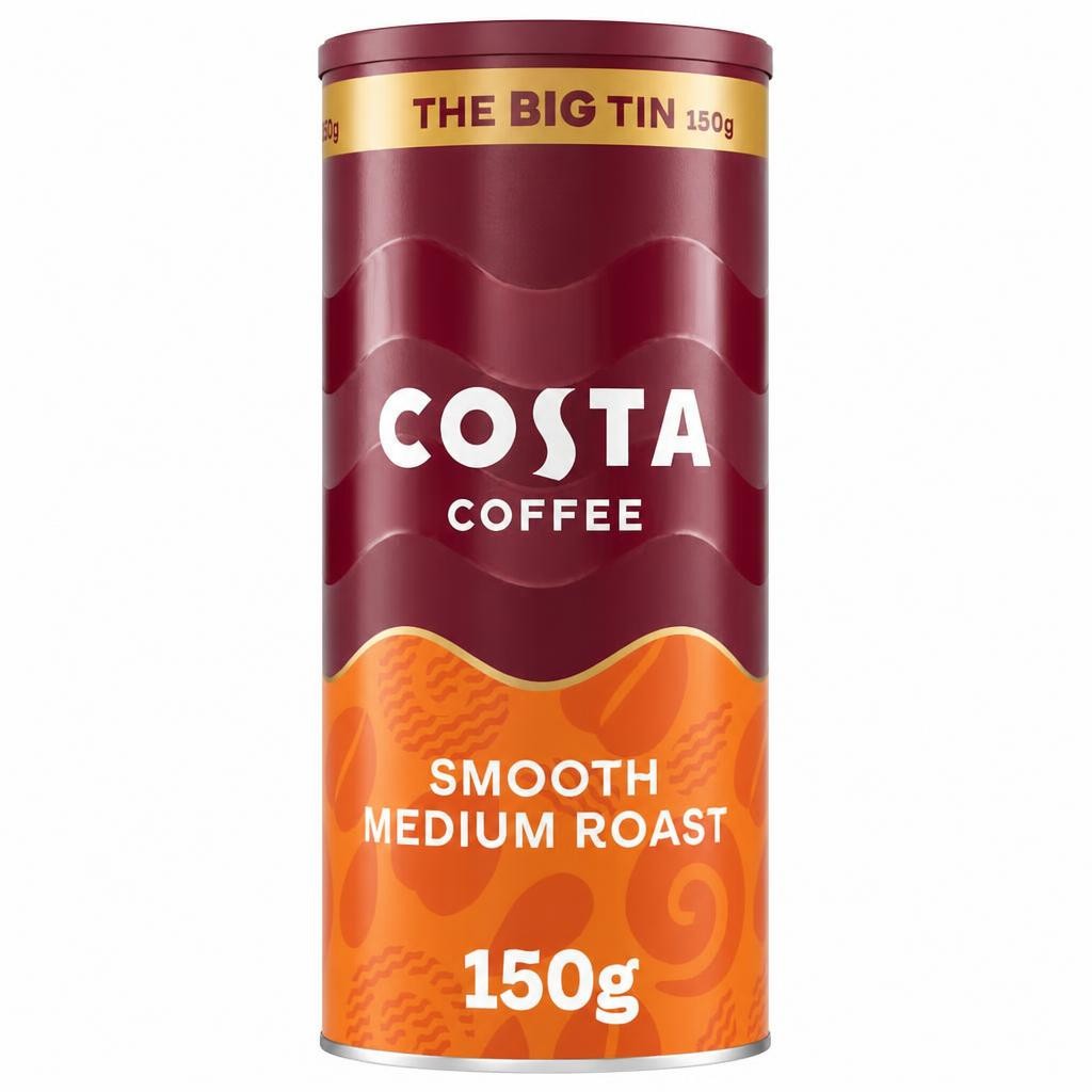 Costa Coffee Smooth Medium Roast instant 150g