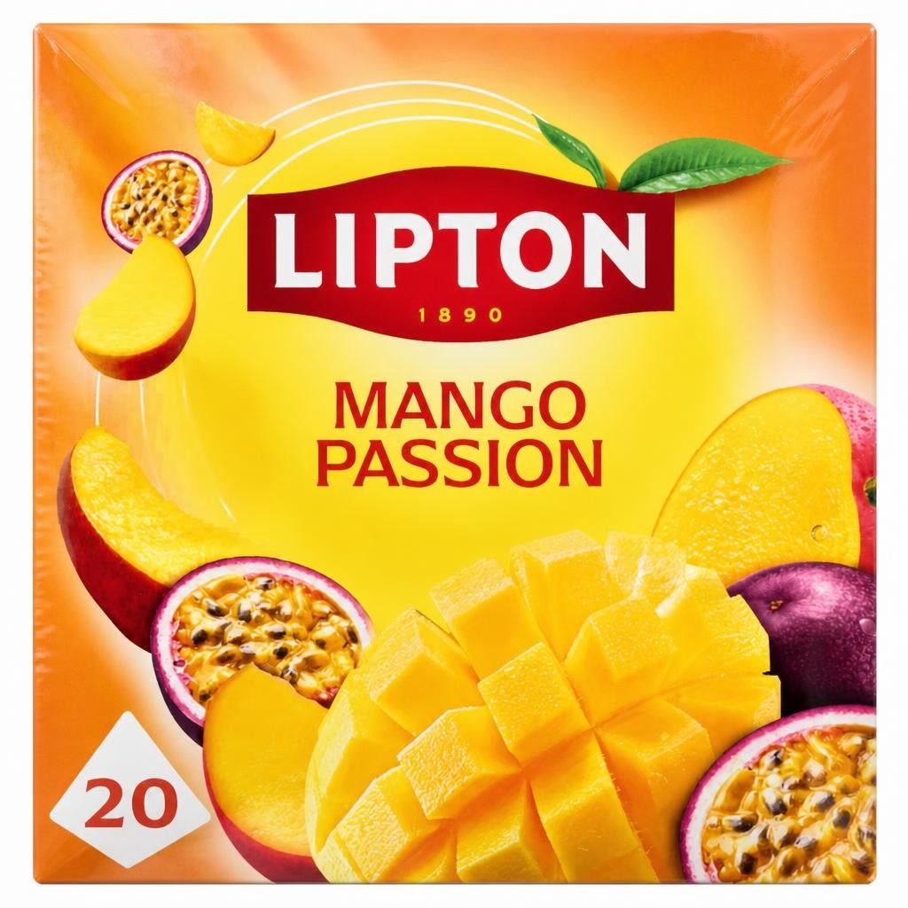 Lipton Mango Passion 20 Tea Bags 36g