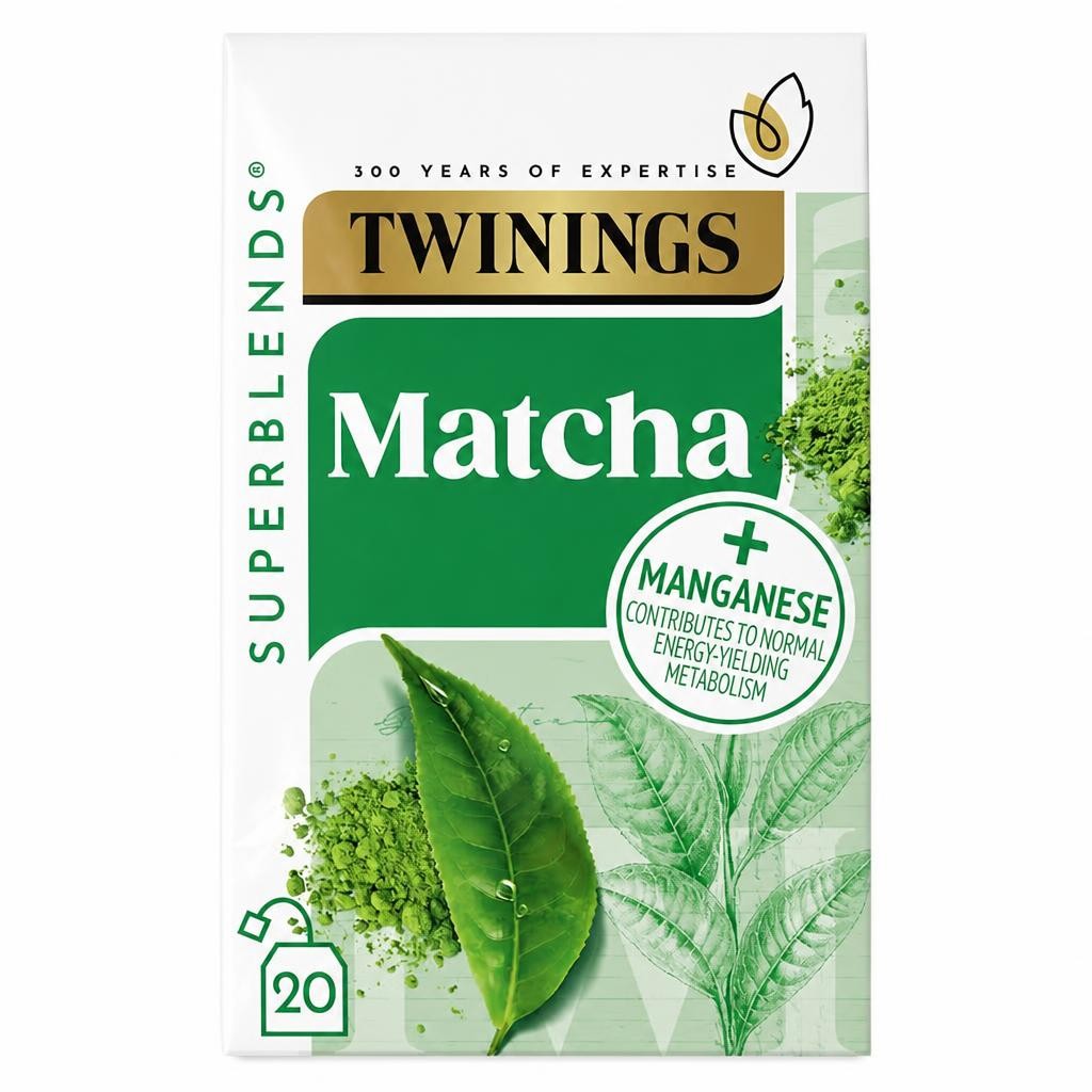 Twinings Superblends Super Green Matcha 20 Tea Bags 40g