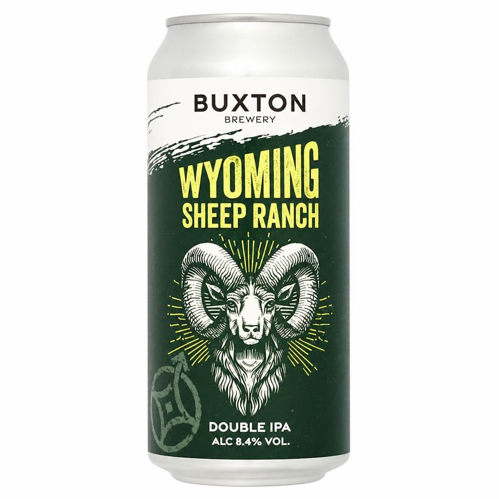 Buxton Wyoming Sheep Ranch Double IPA 440ml