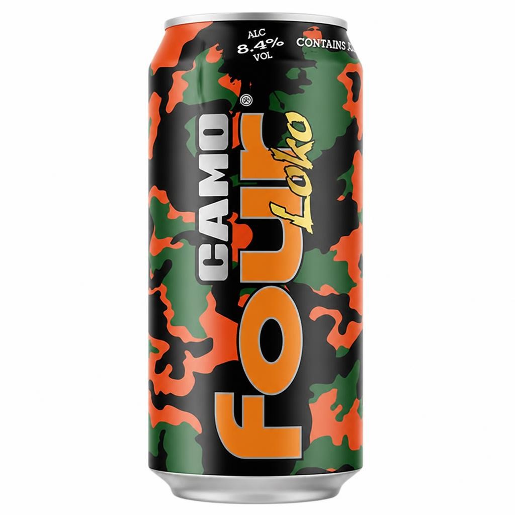 Camo Four Loko Vodka & Fruit Drink 440ml