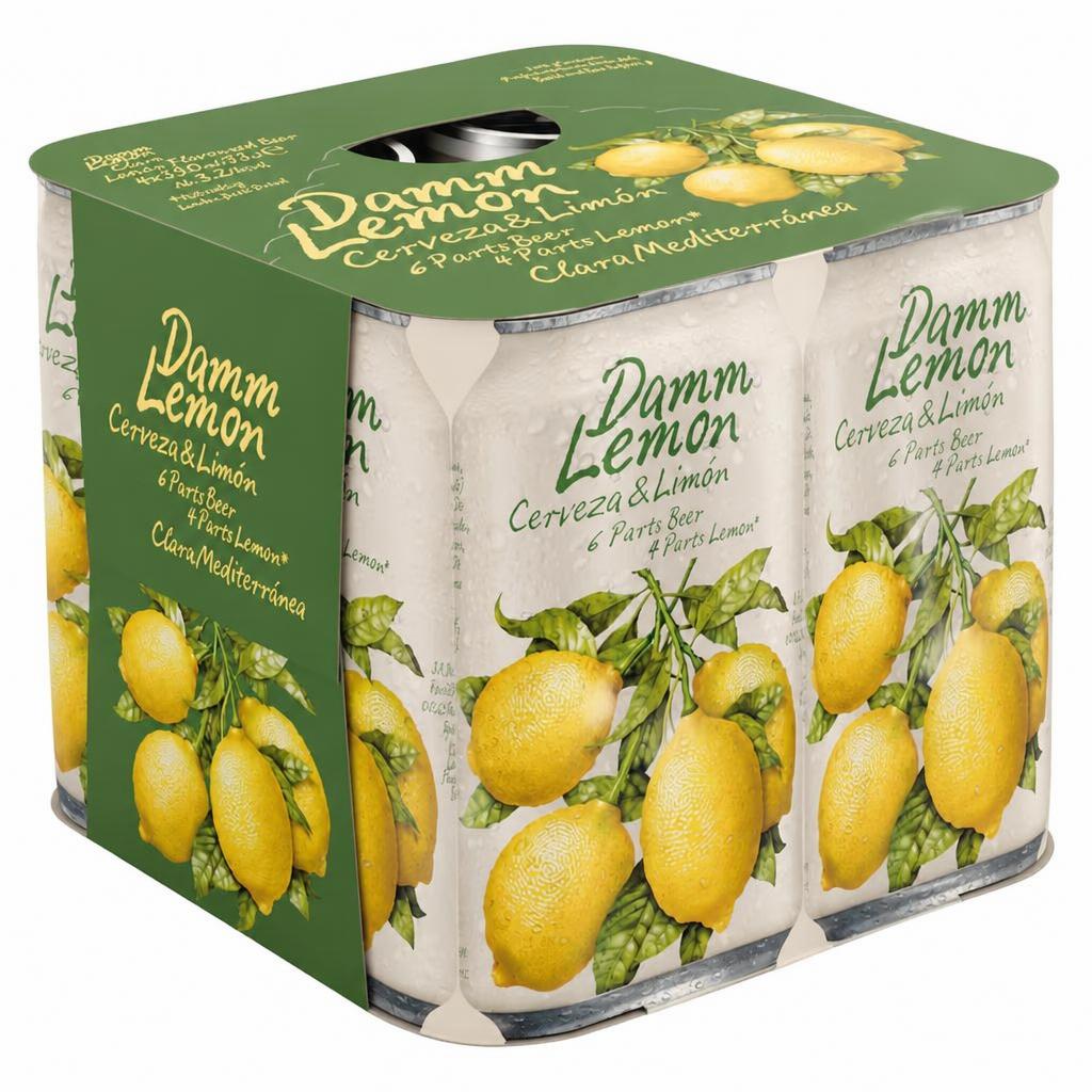 Damm Lemon Beer 4 x 330ml