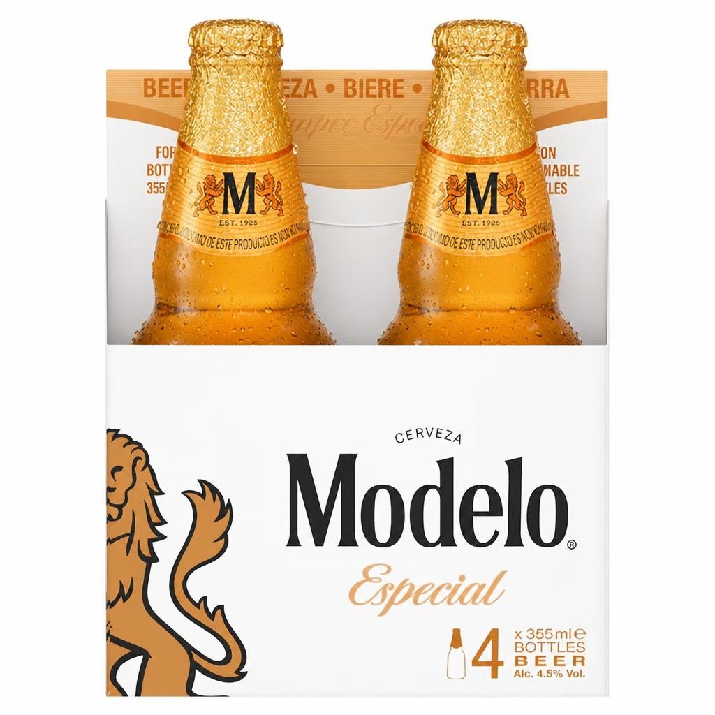 Modelo Especial Mexican Lager 4 x 355ml