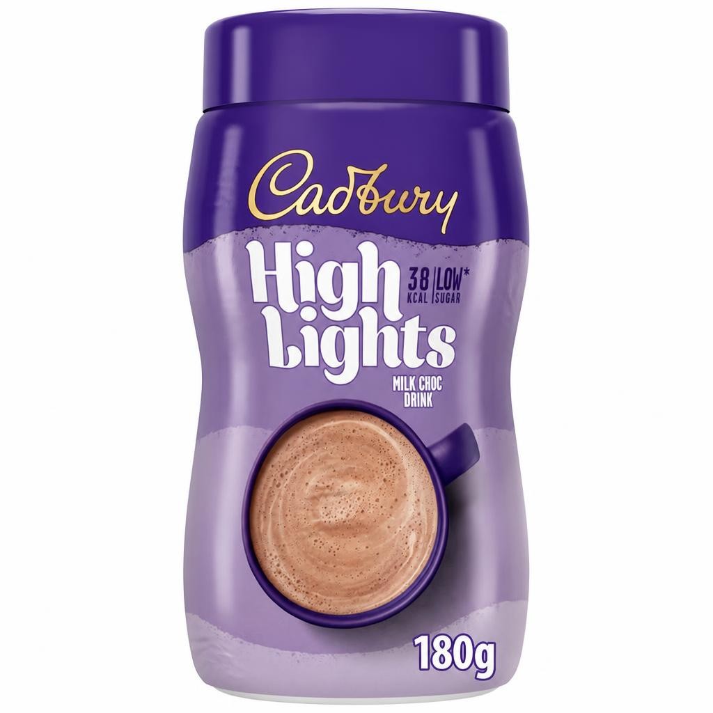 Cadbury Highlights Milk Chocolate Drink 180G