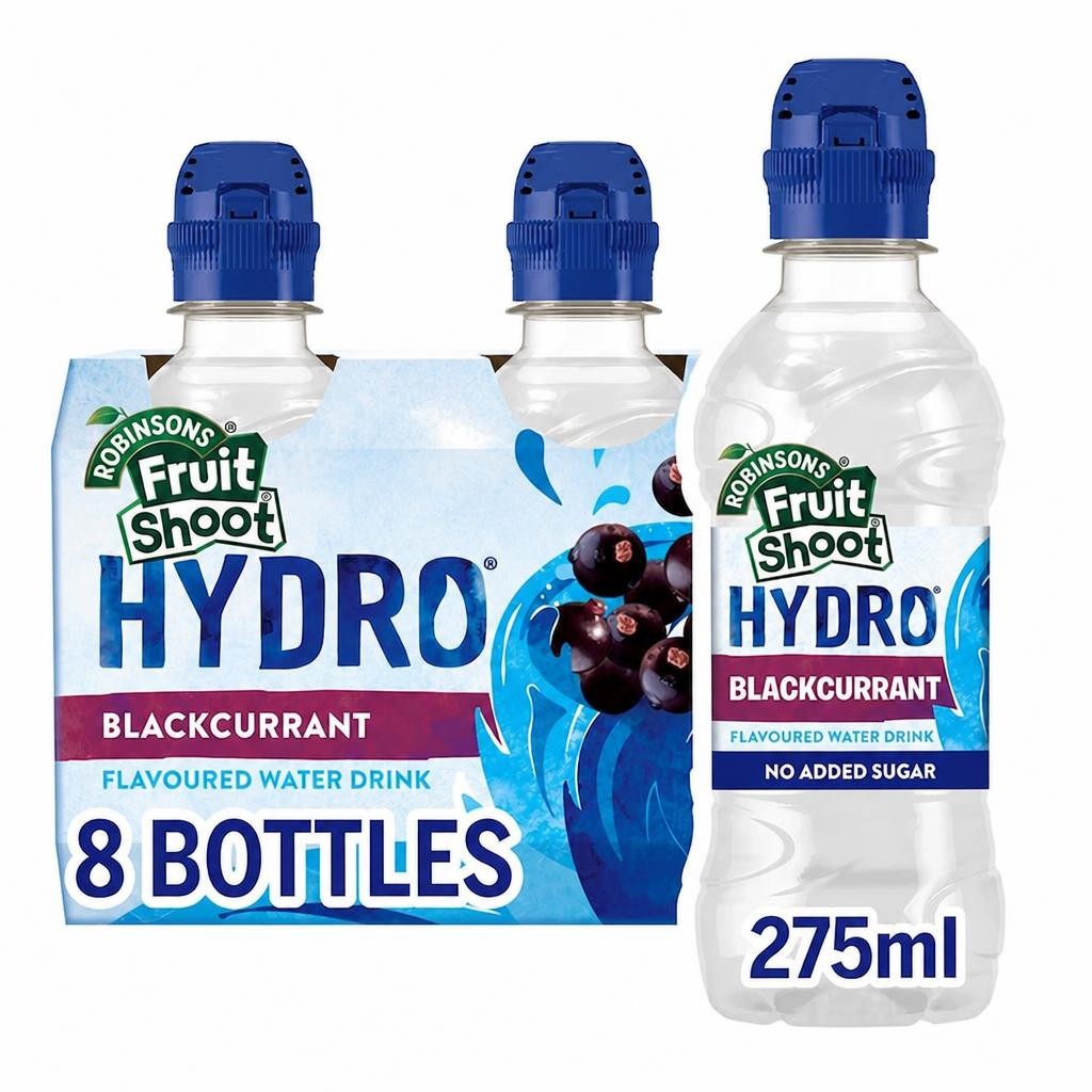 Fruit Shoot Hydro Blackcurrant Kids Juice Drink 8x275ml