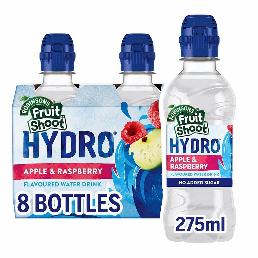 Fruit Shoot Hydro Apple & Raspberry Kids Juice Drink 8x275ml
