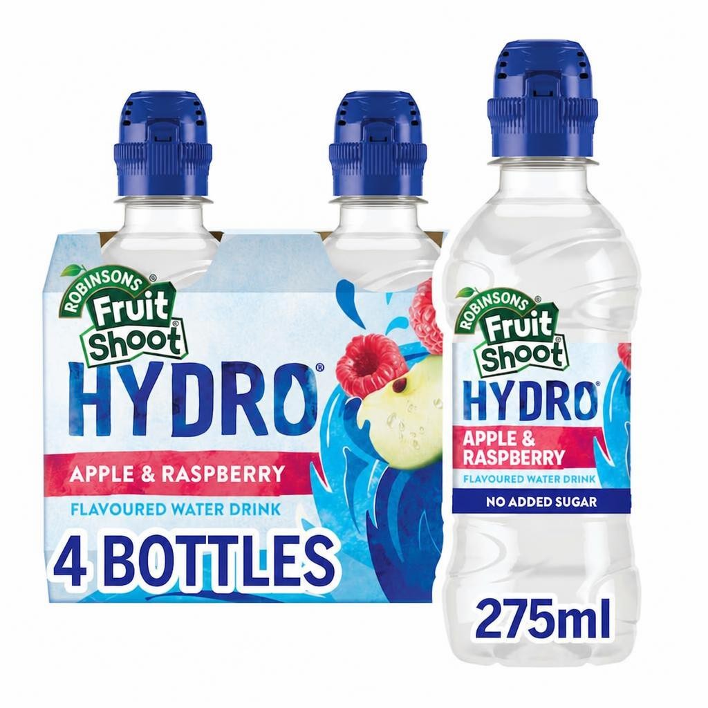 Fruit Shoot Hydro Apple & Raspberry Kids Juice Drink 4x275ml