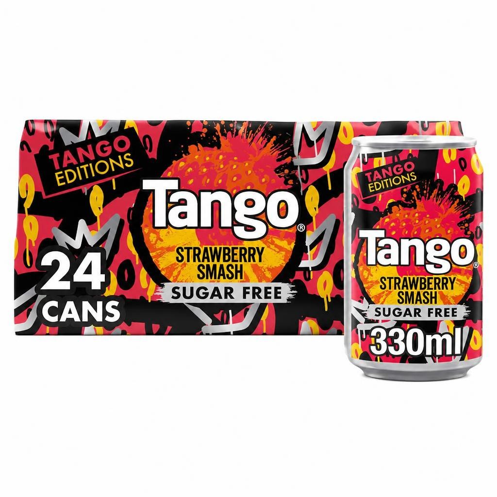 Tango Strawberry Smash Sugar Free 24 x 330ml