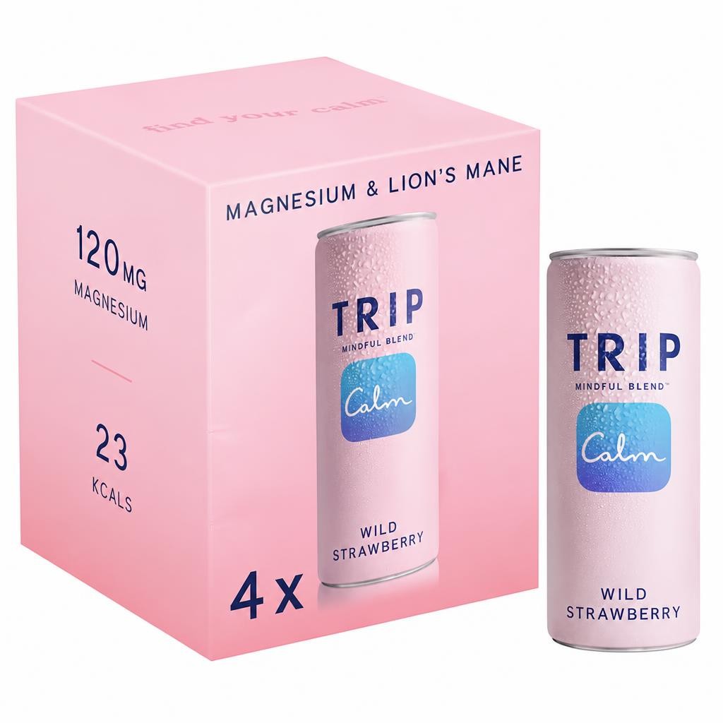 TRIP Mindful Blend Wild Strawberry 4x250ml