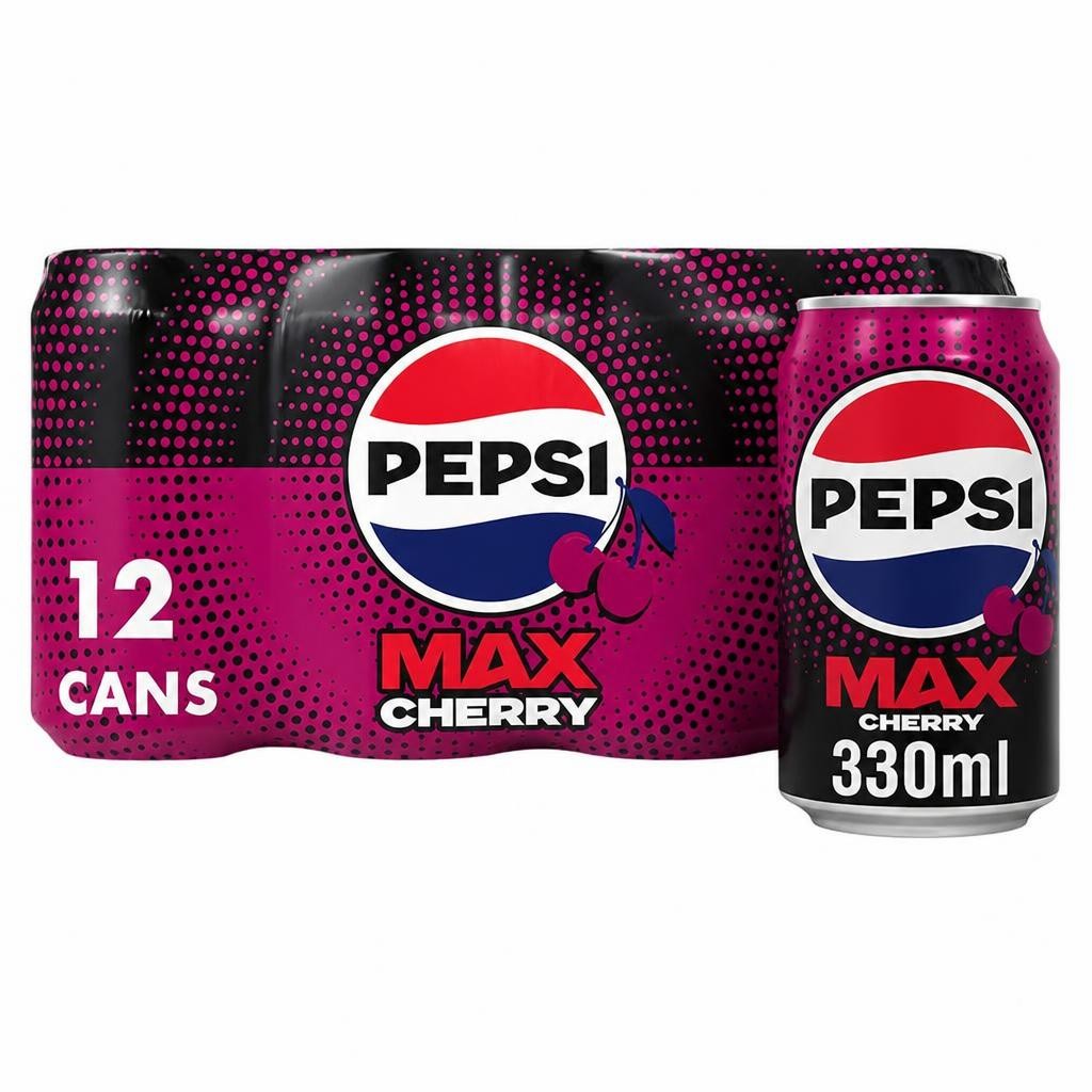 Pepsi Max Cherry Cola - 12 x 330ml