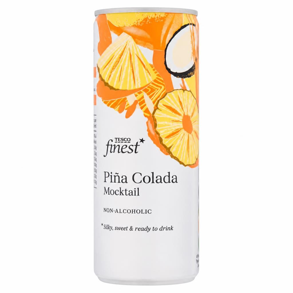 Tesco Finest Pina Colada Mocktail 250ml