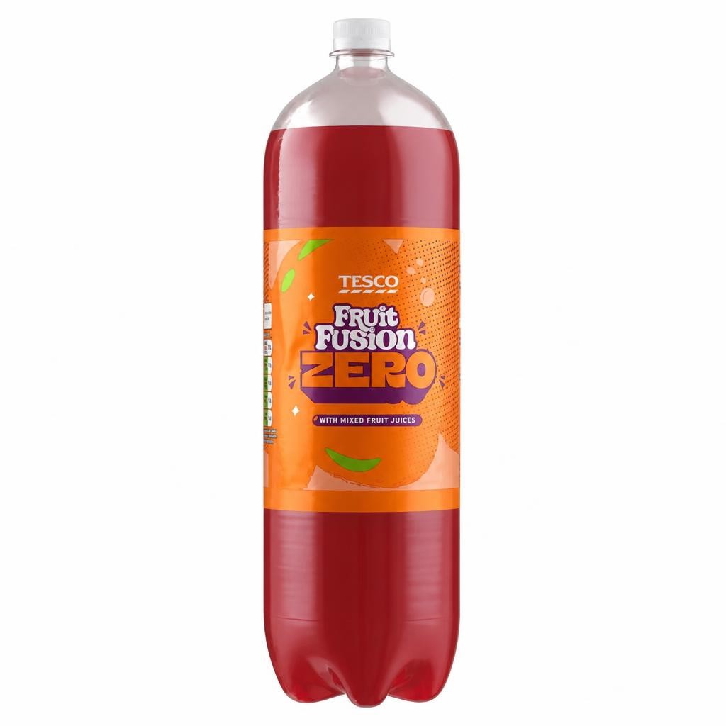 Tesco Fruit Fusion Zero 2L