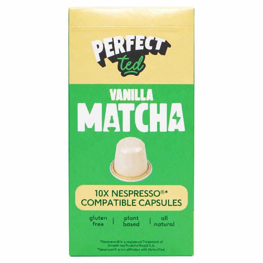 Perfect Ted Vanilla Matcha Nespresso Capsules 10x5g