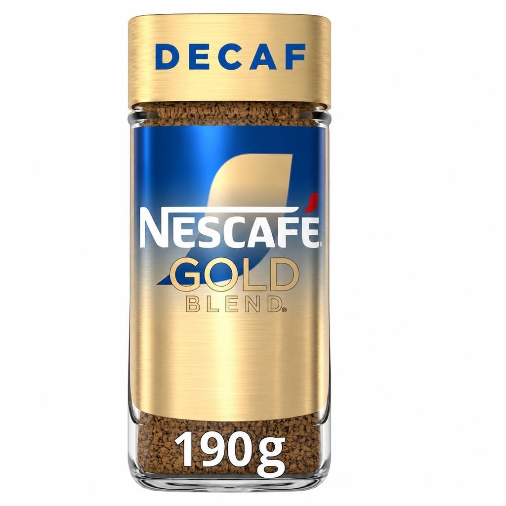 Nescafe Gold Blend Decaf Instant Coffee 190g