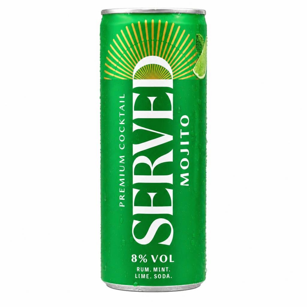 SERVED Premium Cocktail Mojito 250ml