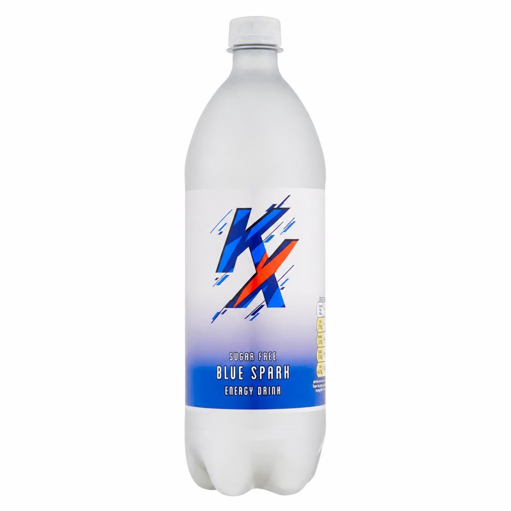KX Sugar Free Energy Drink - Blue Spark 1L