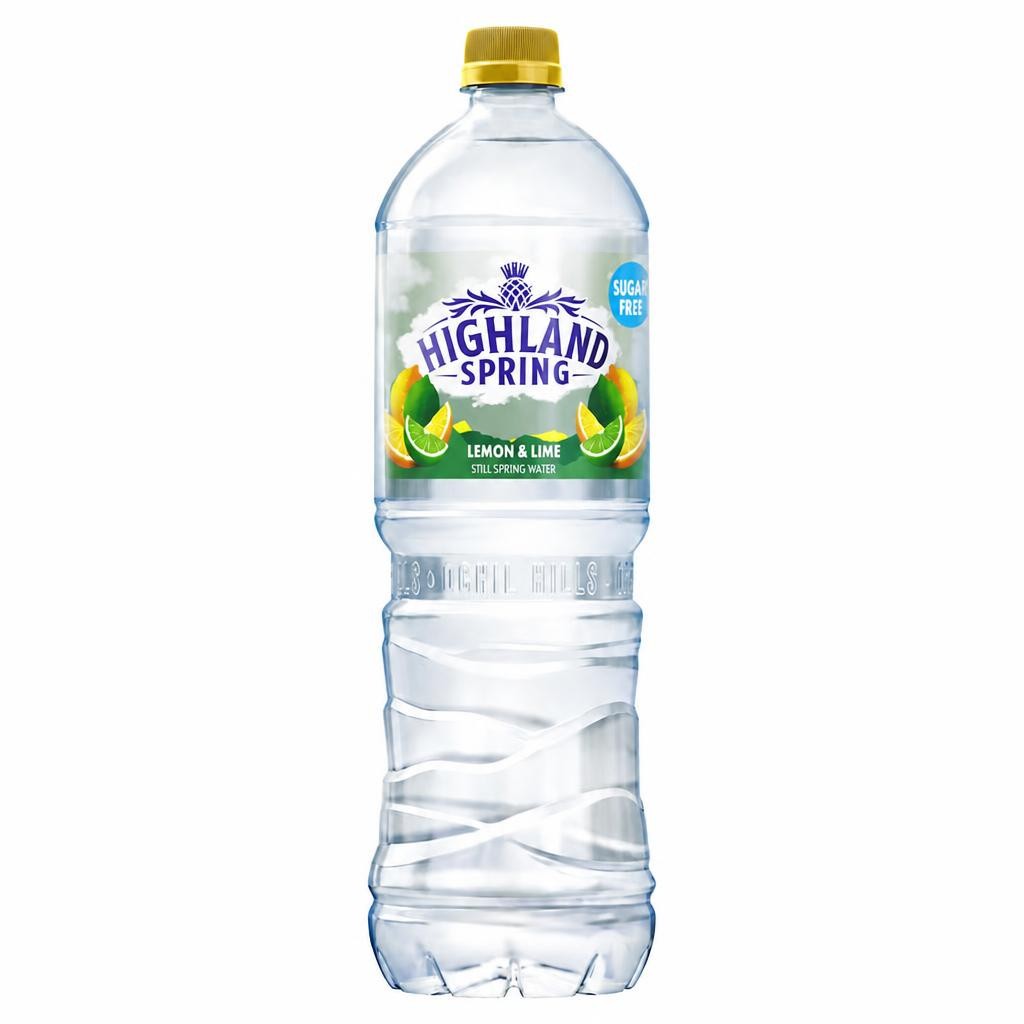 Highland Spring Sugar Free Still Spring Water - Lemon & Lime 1.25 Litre
