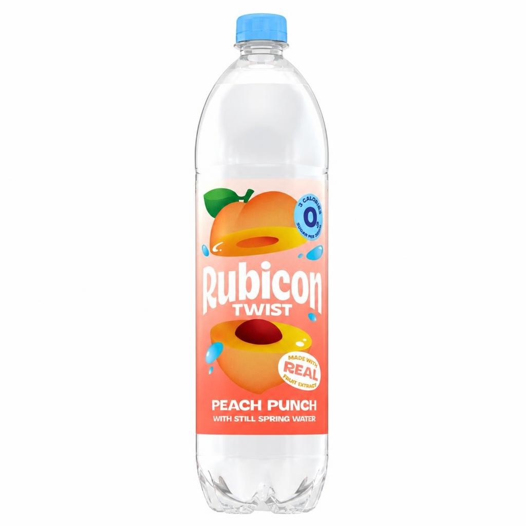 Rubicon Twist Peach Punch Still Flavoured Spring Water 1.5L