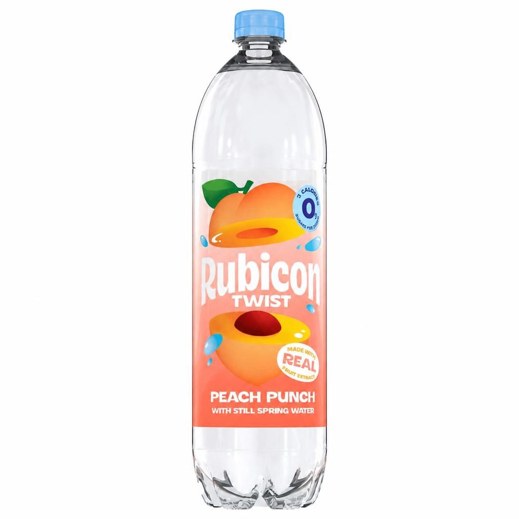 Rubicon Twist Peach Punch Still Flavoured Spring Water 1.5L