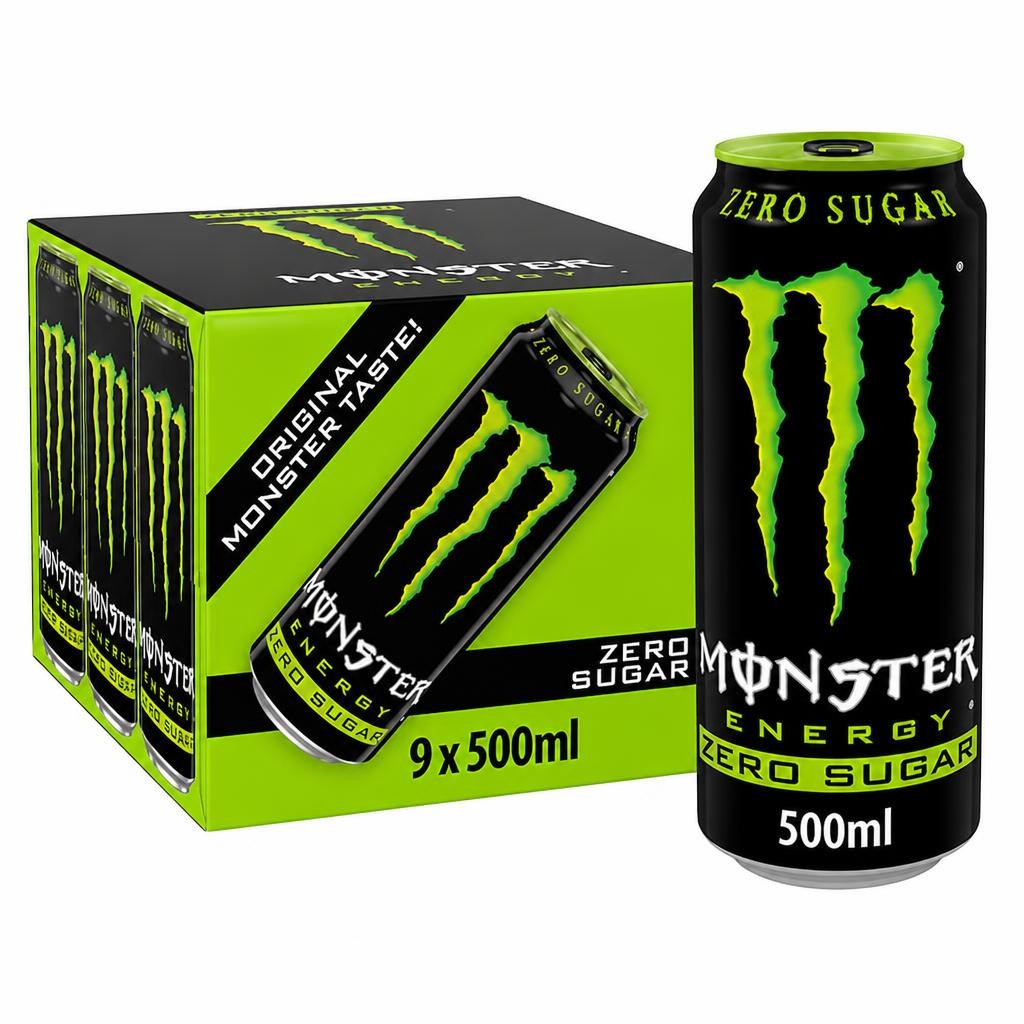 Monster Energy Zero Sugar 9x500ml