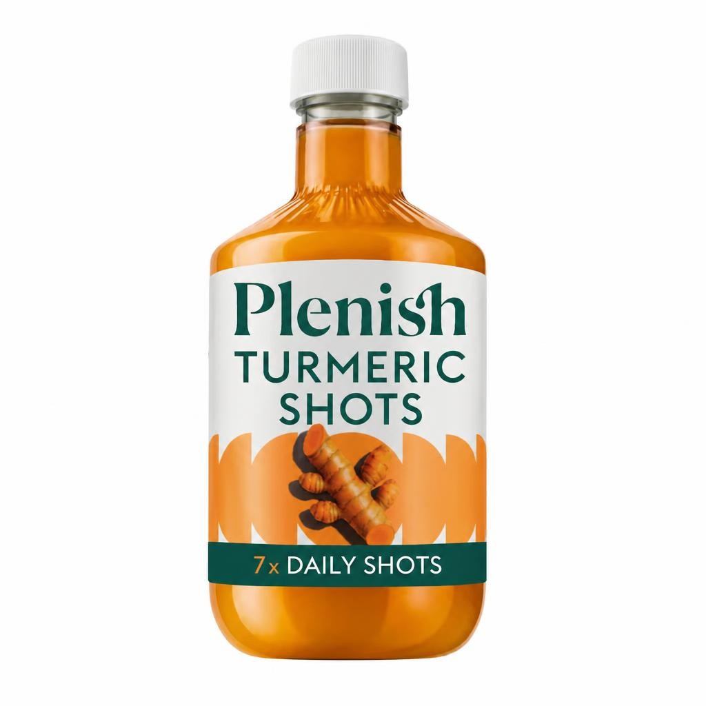 Plenish Turmeric Recovery Dosing Bottle 7x Shots 420ml